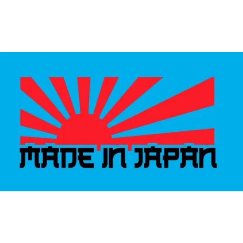 Made in Japan sticker made from vinyl waterproof sticker Shopee