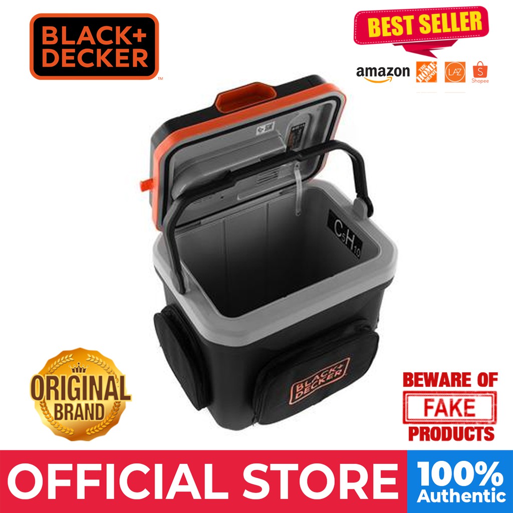 Shaya & Azar - Black + Decker BDC24L 24L 12V AC/DC Portable Cooler & Warmer