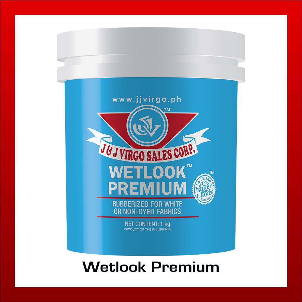 J&J Virgo Sales Corp. Wetlook Premium Rubberized Textile Ink (Base ...