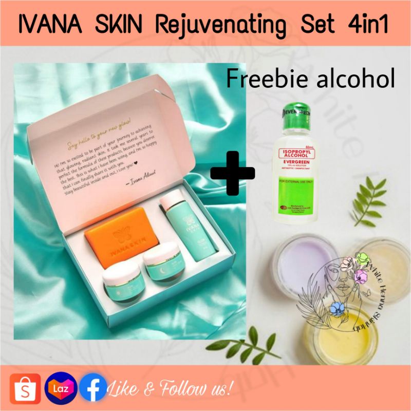[Onhand] Ivana Skin Products by Ivana Alawi + Freebie Alcohol Shopee
