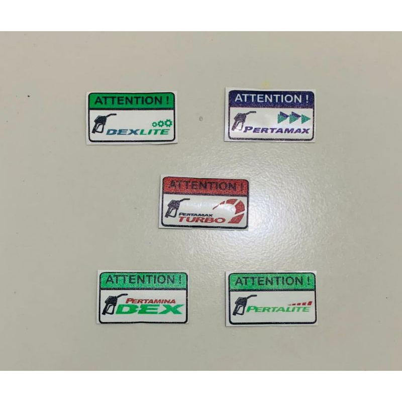 Pertamina's First Warning Attention Sticker | Shopee Philippines