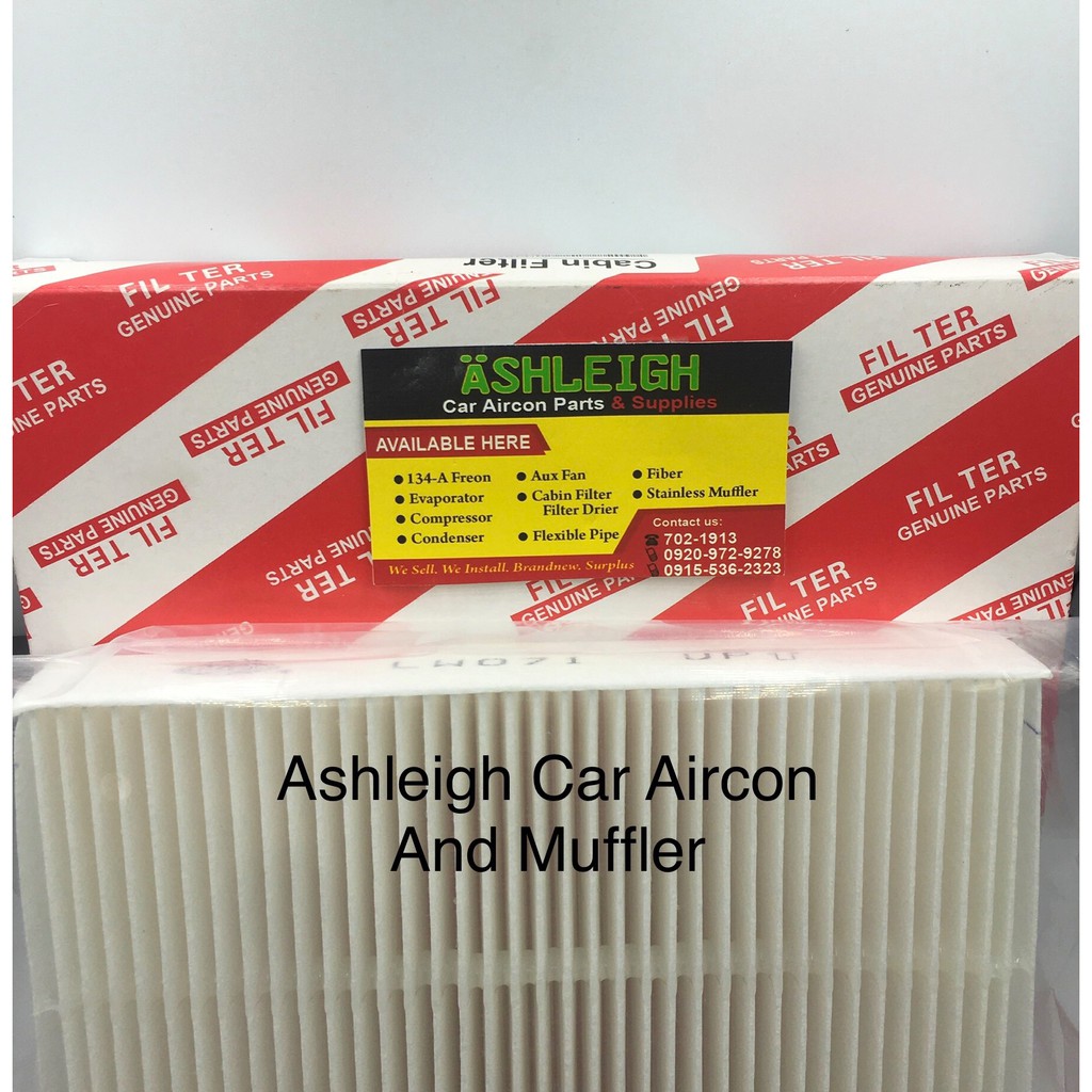 Isuzu MuX Cabin air filter Car aircon parts exact fitment for cars suv