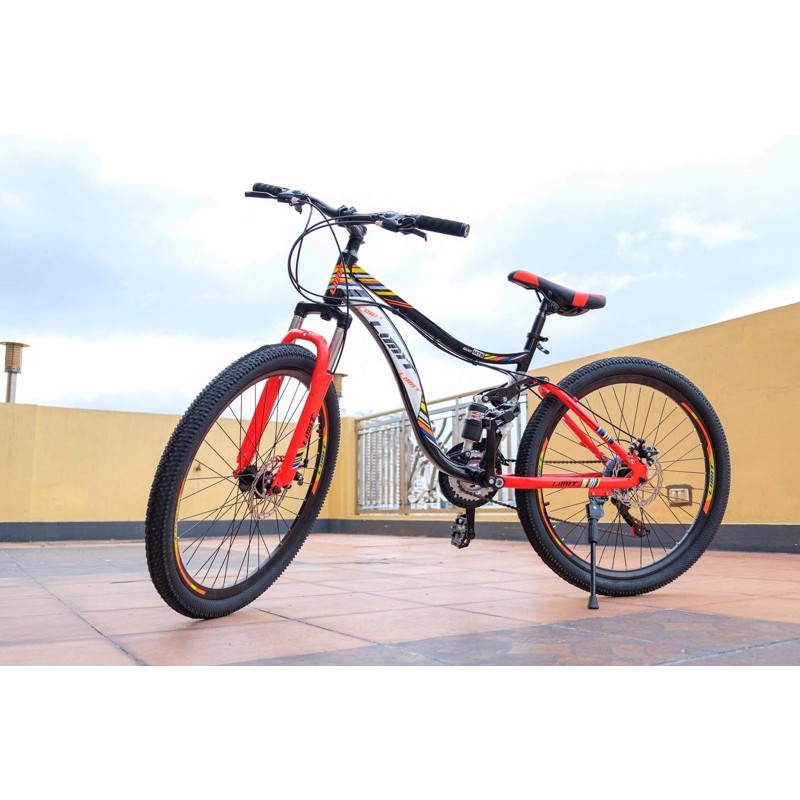 Mountain bike with shock hot sale absorber