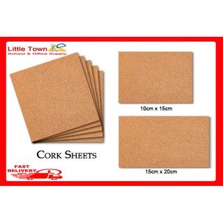 Self-adhesive Cork Squares 110 Pcs Cork Adhesive Sheets 4 X 4 Inch For  Coasters And Diy Crafts, With Strong Adhesive