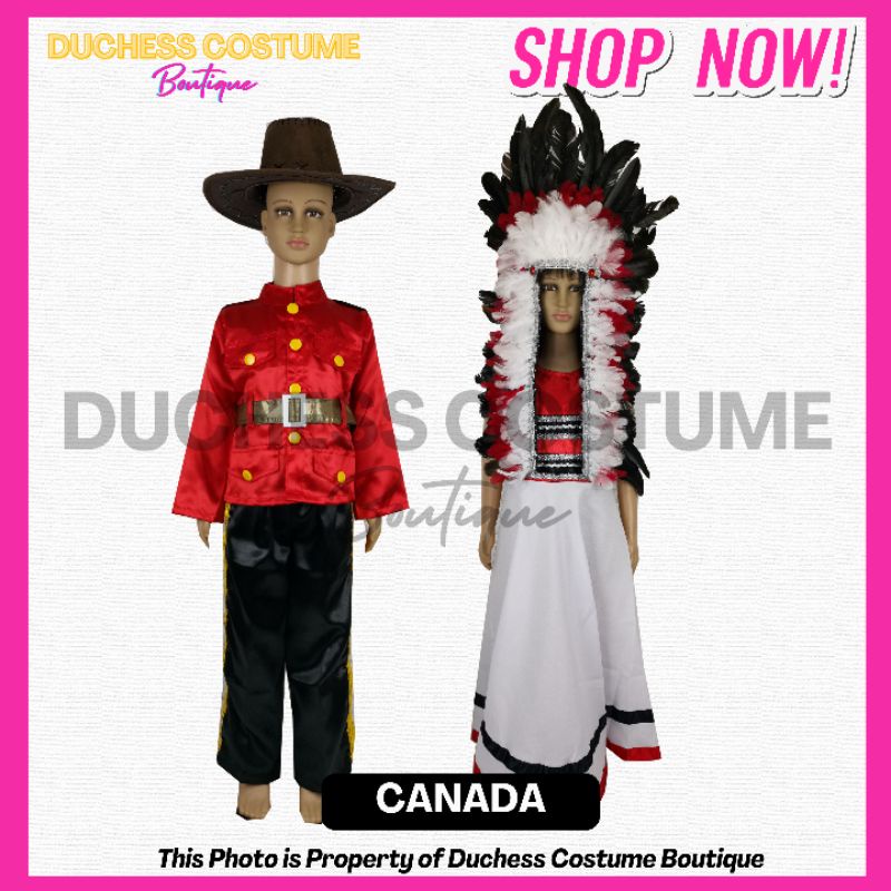 Canadian national costume hotsell