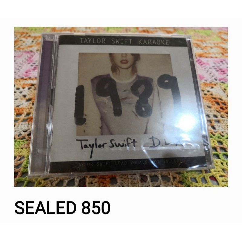 CD SALE!!! Taylor Swift 1989 Deluxe Karaoke (sealed) | Shopee Philippines