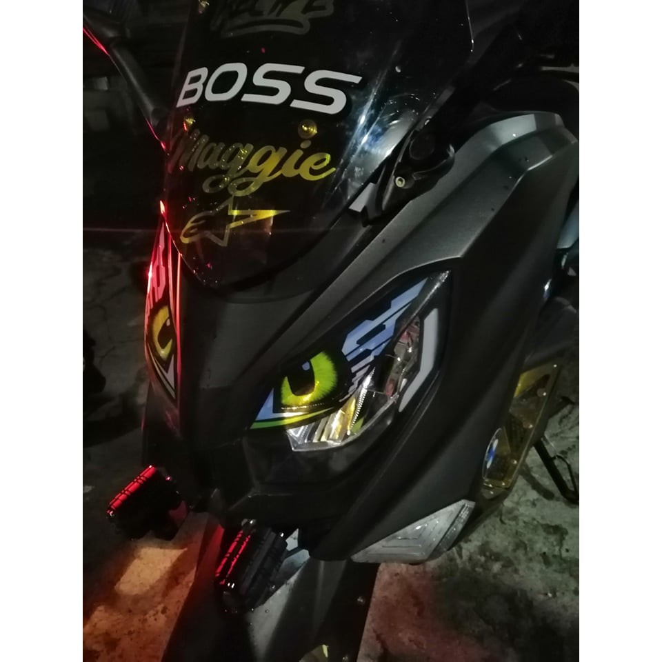 EasyRide 150n Headlight Design Toothless design | Shopee Philippines