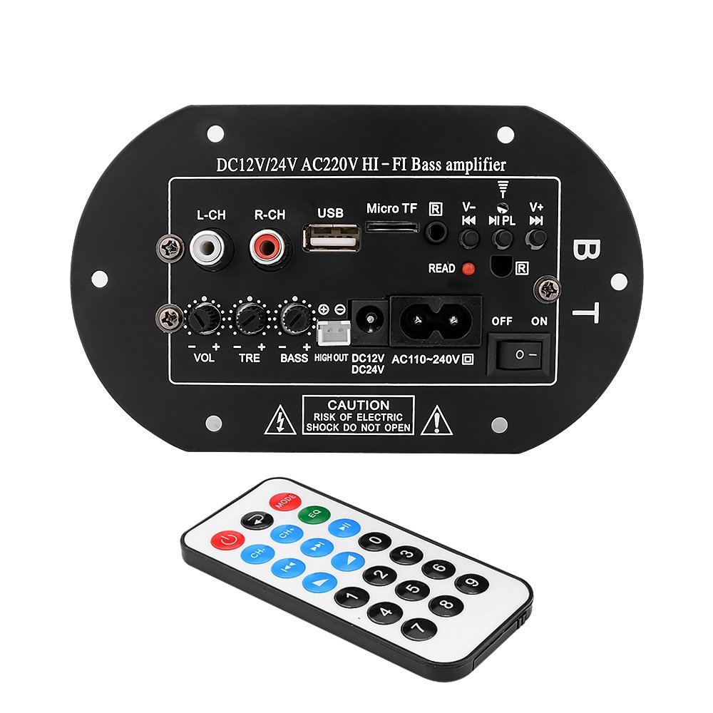 AIYIMA 100W Bluetooth Audio Amplifier Board Car Subwoofer Amp Home