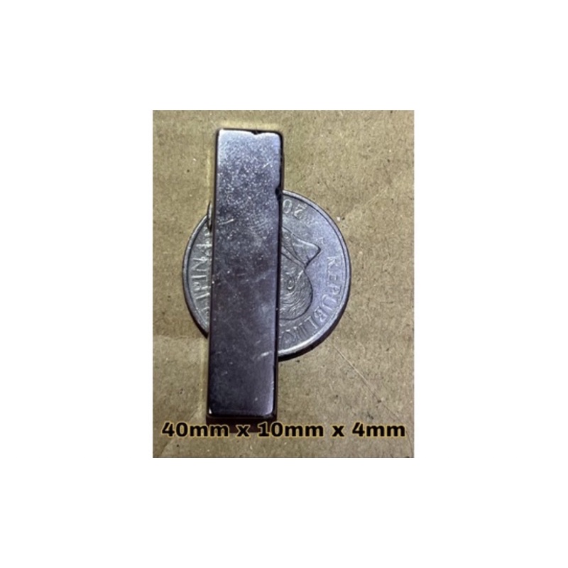 40mm x 10mm x4mm Neodymium Super Rare Earths (Best for d.i.y
