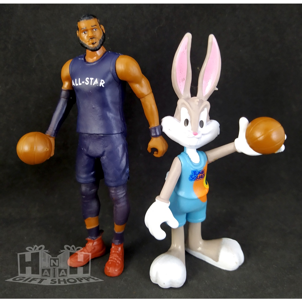 SPACE JAM Figure Sets / Cake Toppers (Lebron James Bugs Bunny Marvin ...