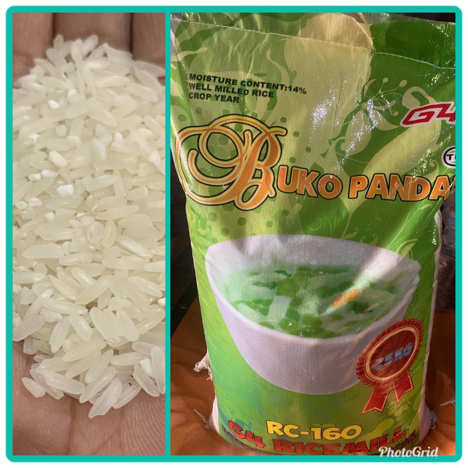 Buko Pandan RC 160 Rice Bigas 25kgs | Shopee Philippines