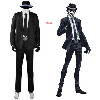 Anime Black Bullet Kagetane Hiruko Cosplay Costume Full Set Men's Halloween  Party Costumes Uniform Custom Made Free Shipping