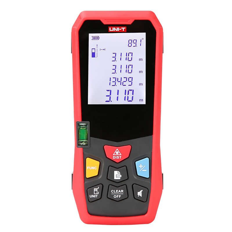 LM50 UNI-T Laser Distance Meters 50M distance measuring ruler ...