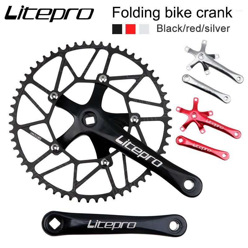 thumbnail image 2 of Litepro Ultralight Hollow Crankset Chainring Durability And Compatibility In One I.64743749 2 of 9