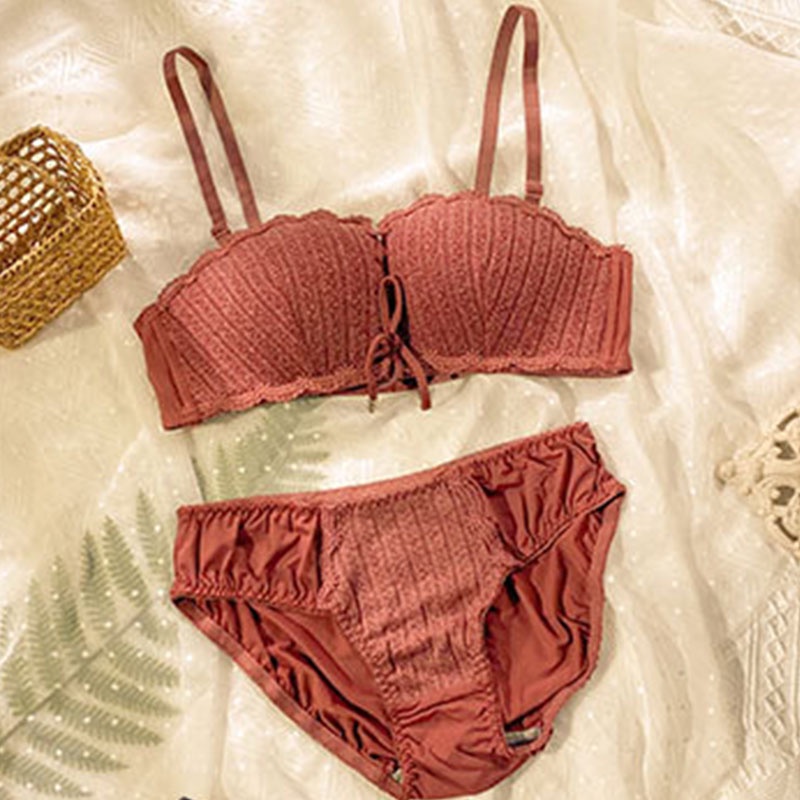 Local Stock High Quality Underwear Women Set ng damit na panloob Four