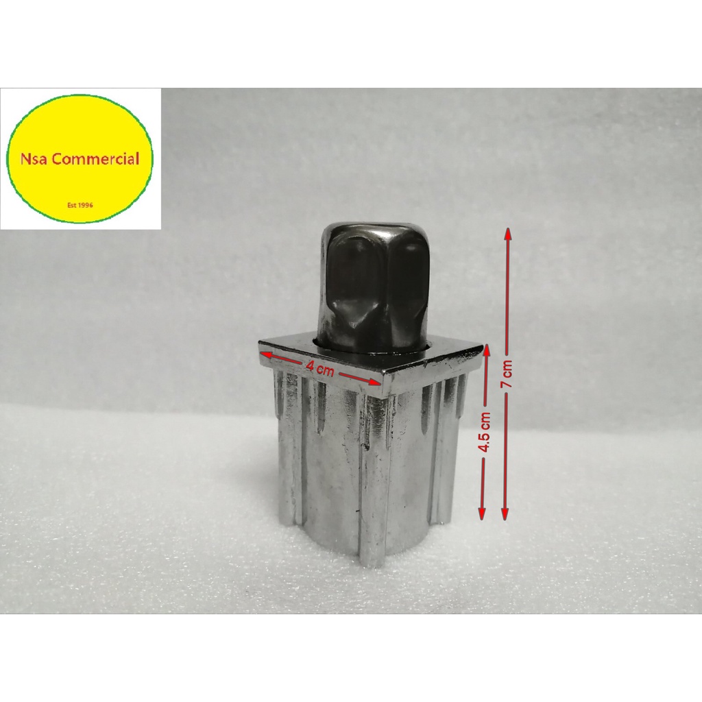 FIXITSHOP Stainless Steel Bullet Feet For 1-1/2 Inch OD Square Tubing And Pipe – Set/4? – LEG-01059