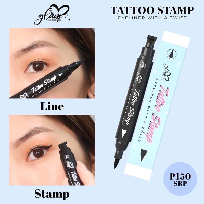 careline cosmetics cosmetics careline TATTOO STAMP EYELINER by GLAM COSMETICS Shopee Philippines