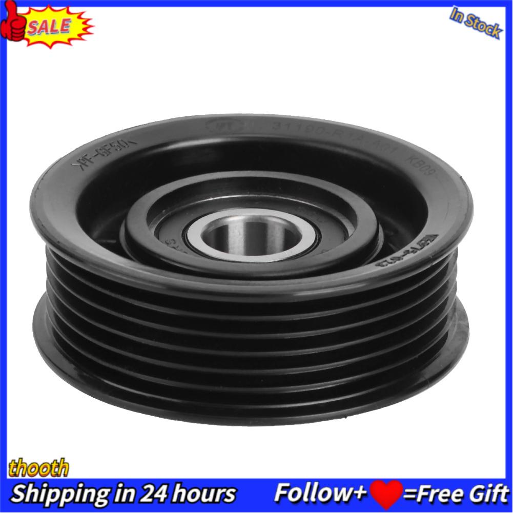 Thooth Belt Drive Tensioner Pulley Wheel Fits for Honda Accord Civic