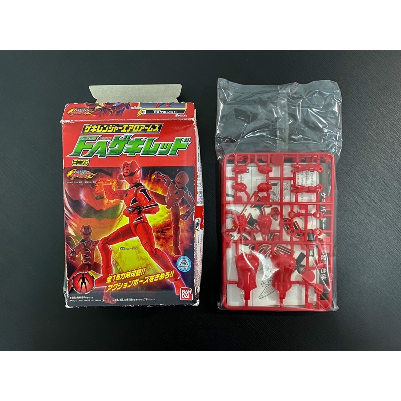 BANDAI Minipla Super Sentai Juken Sentai Gekiranger Set Aero Arms Geki ...