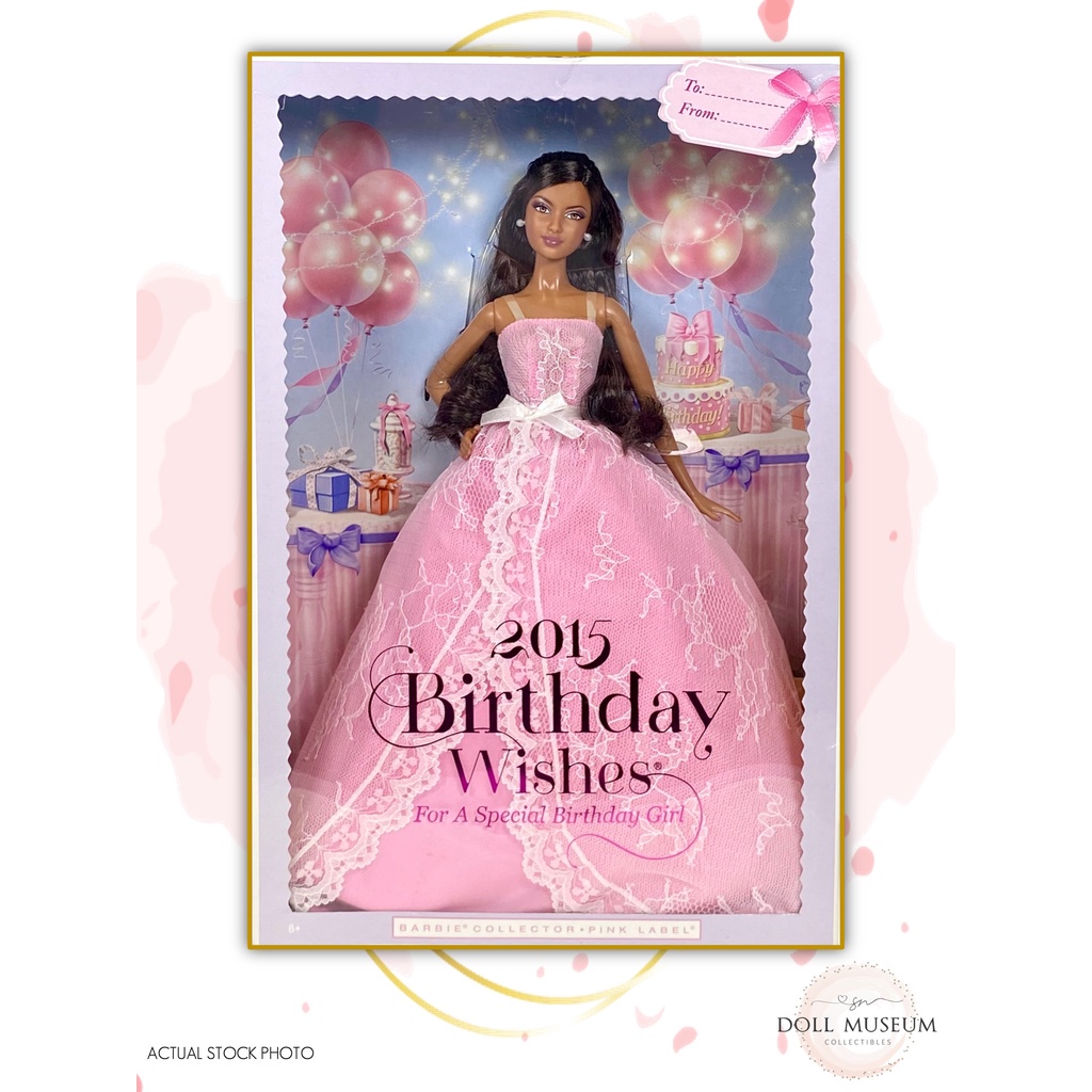 Barbie birthday wishes store 2015