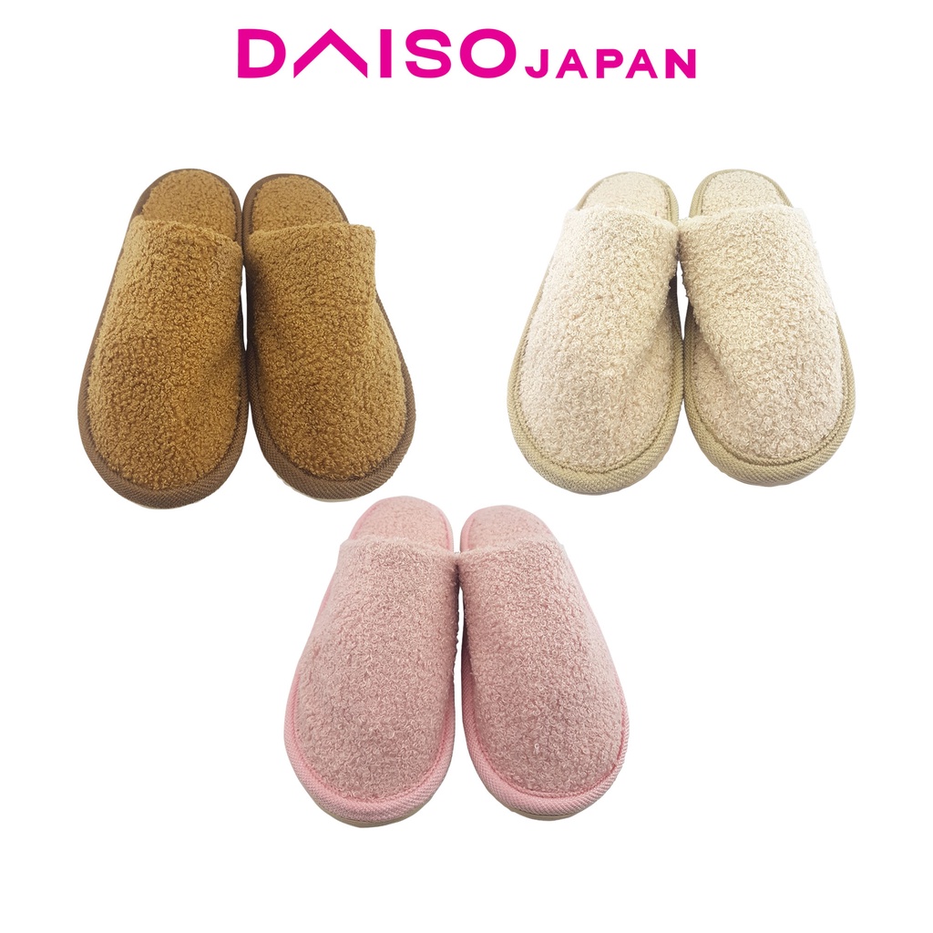Daiso Outer Stitch Slippers Shopee Philippines