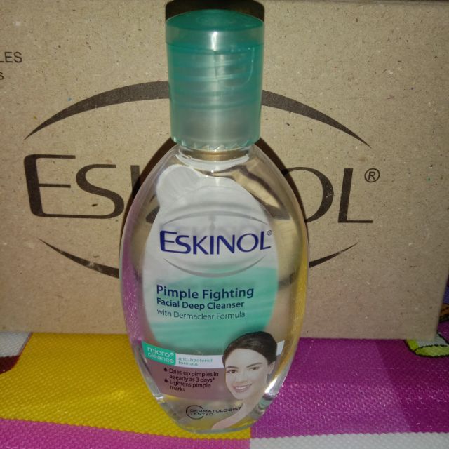 Eskinol deals pimple fighting