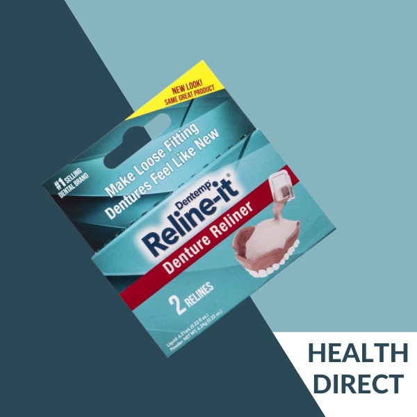 DENTEMP RELINEIT DENTURE RELINER 2 RELINES Shopee Philippines