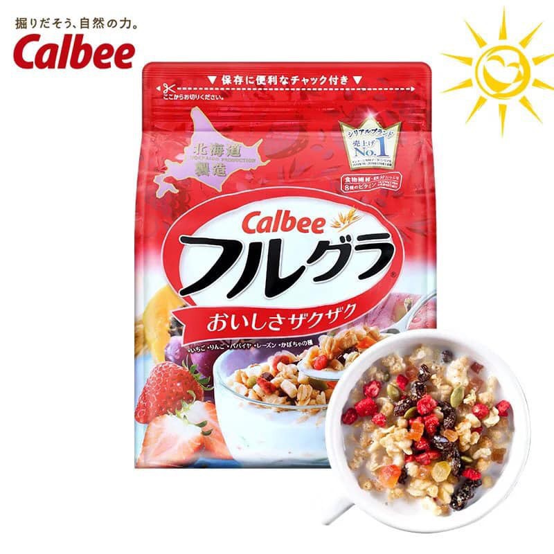 Japanese Calbee Cereals Fruit, Breakfast Fruit Weight Loss Diet (800G) Shopee Philippines