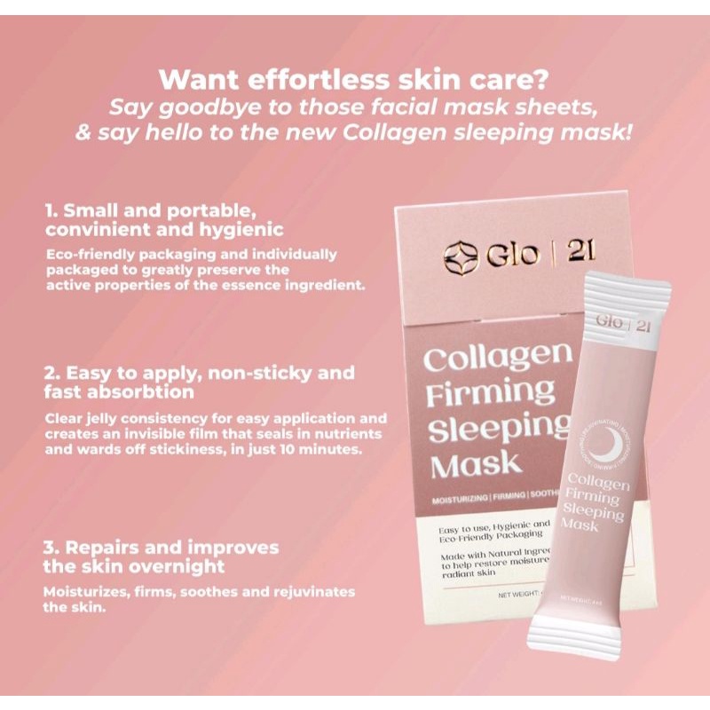 Sunisa DW Aloe Vera Ice Snail Collagen Firming Sleeping Facial Mask 20