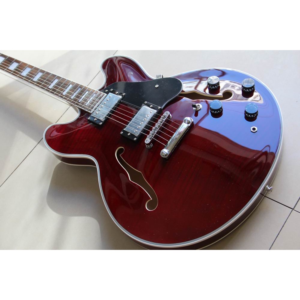 Gibson Semi Hollow Body Guitars Manufacturers custom semihollow jazz