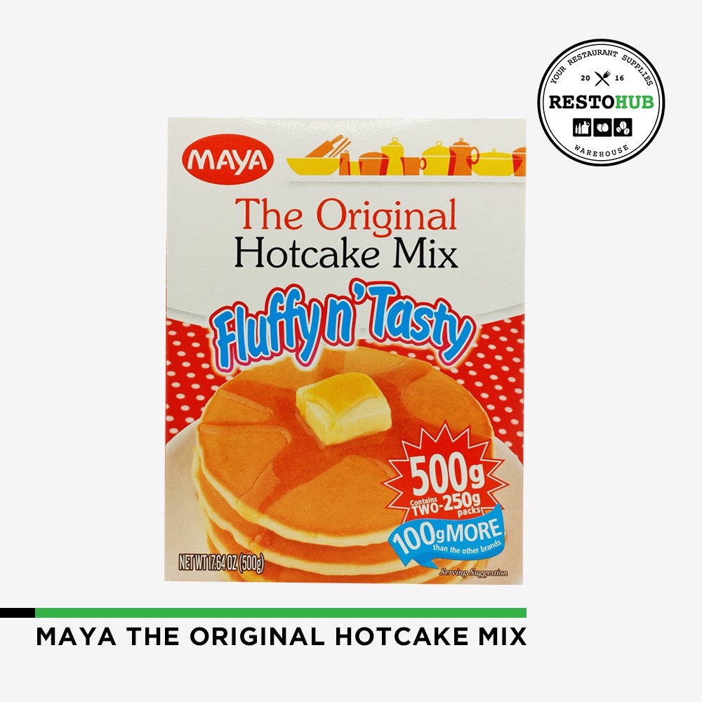 Maya The Original Hotcake Mix Fluffyn'Tasty 500g | Shopee Philippines