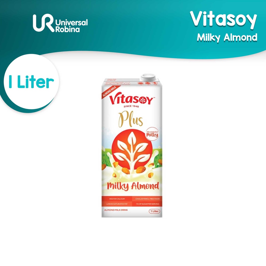 Vitasoy Plus Milky Almond (1L) Shopee Philippines