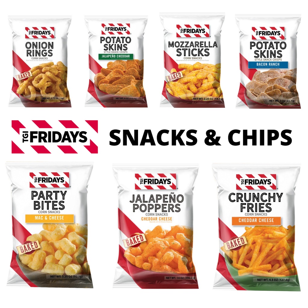 TGI FRIDAYS SNACKS & CHIPS | Shopee Philippines