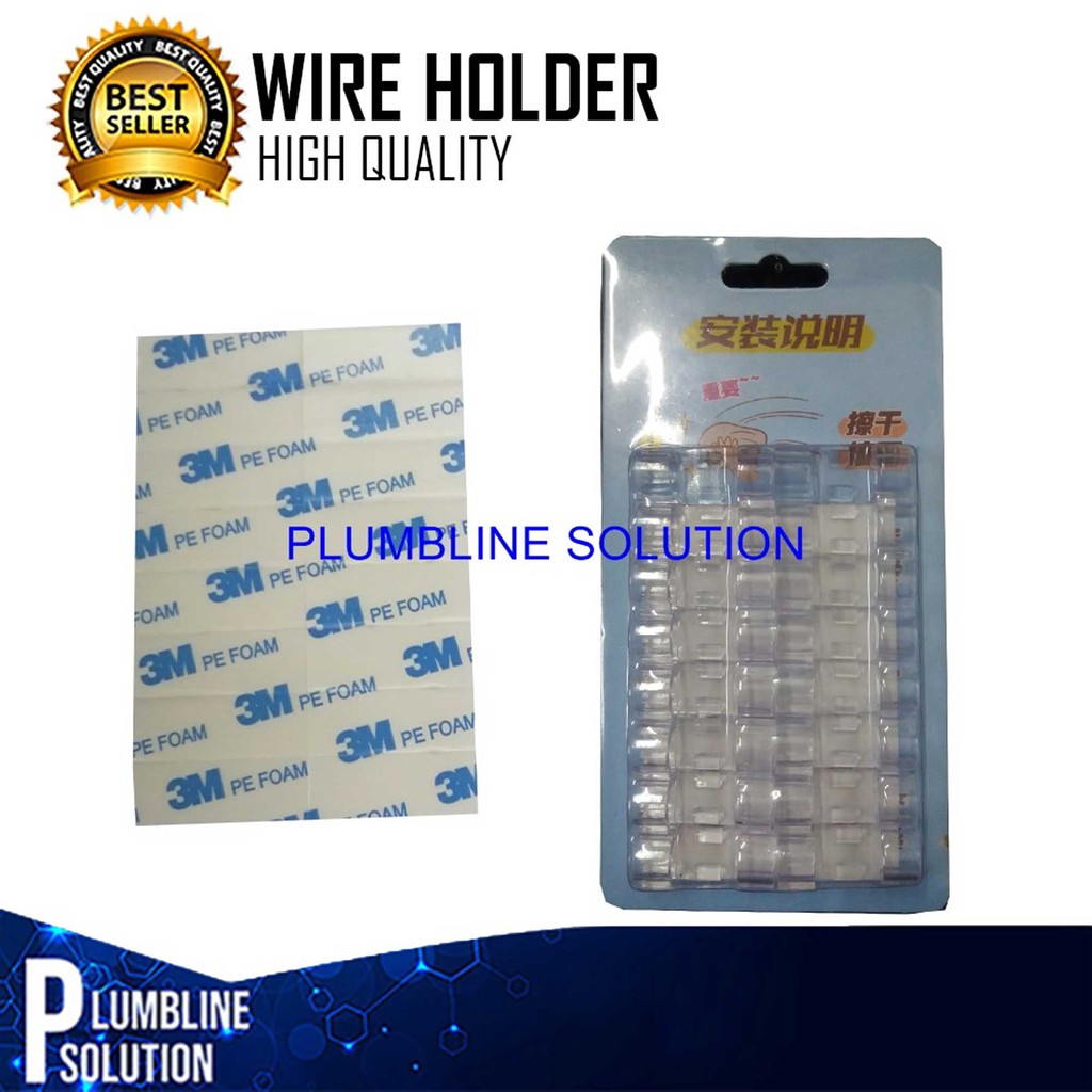16pcs/lot Wire Cable Workstation Clips Organizer Desktop / Cord ...