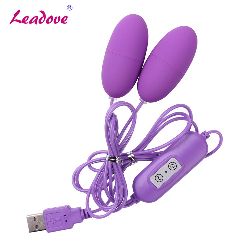 Owpm 12 Speeds Strong Usb Charge Waterproof Double Vibrating Eggs Clitor Stimulate G Spot 