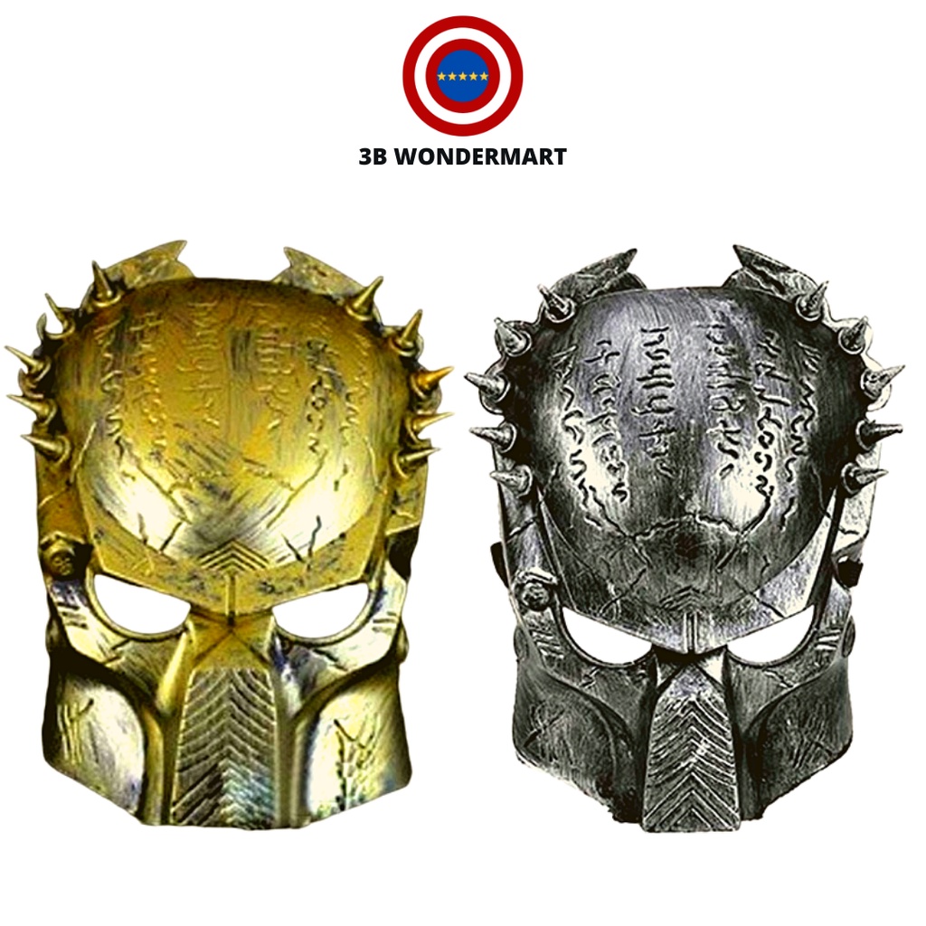 Predator Warrior Movie Theme Halloween Scary Mask AVPR Lone Wolf ...