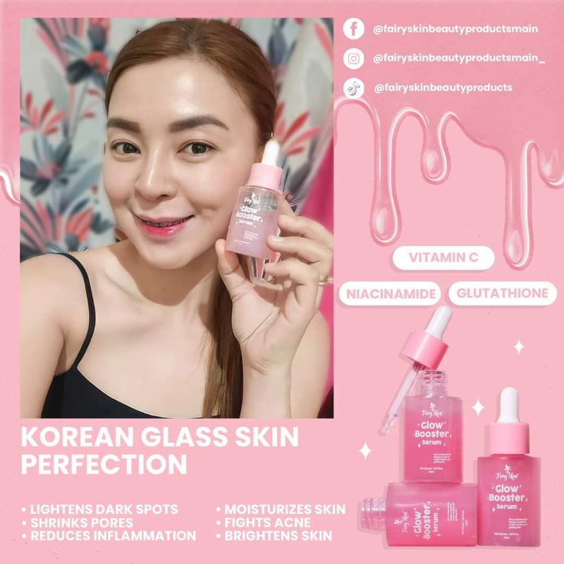 Fairy Skin Glow Booster Serum 50ml Shopee Philippines