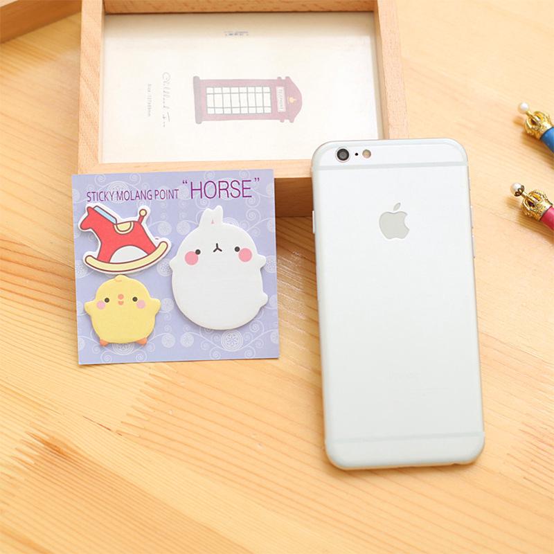 1pcs Sticky Notes Potato Rabbit Combination N Times Posts Message 