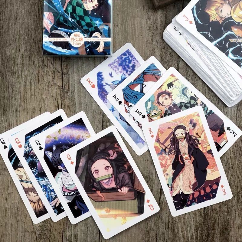 Demon Slayer Playing CARDS Kamado Nezuko Tanjirou Agatsuma Zenitsu ...