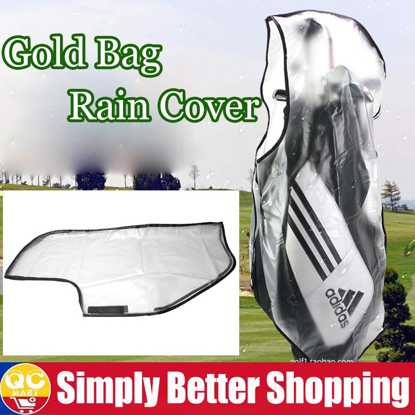 PVC Waterproof Golf Bag Hood Rain Cover Shield Outdoor Golf Pole Bag
