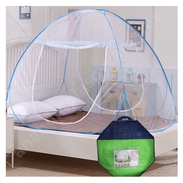 ☑ ℗1.8M King Size Indoor Folded Mosquito Net for Beds Anti Mosquito ...