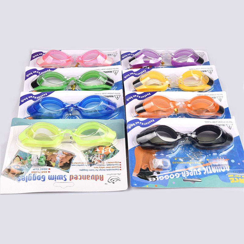 HD flat light large frame waterproof and anti-fog aldult swimming ...