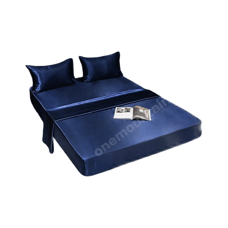 Abraca Dabra COD 2 in 1 & 3 in 1 Satin Silk Fitted Bedsheet Set Single