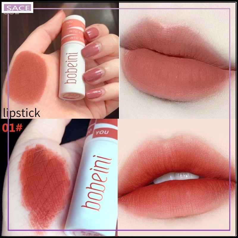 Bobeini Lip Blush Dualuse Lipstick Matte Balm Tint Lip Stick Non Fading Longlasting Makeup