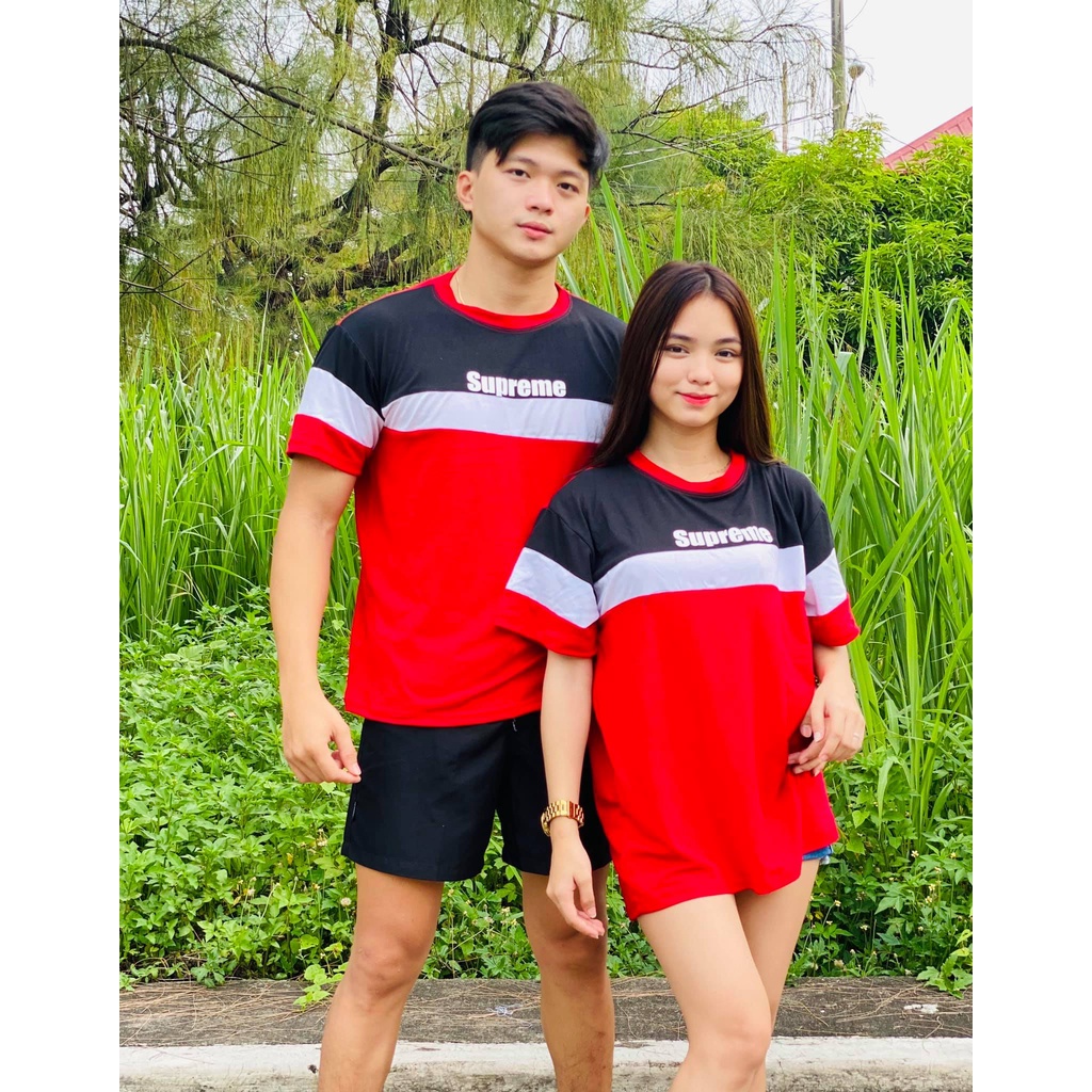 Supreme t shirt clearance couple