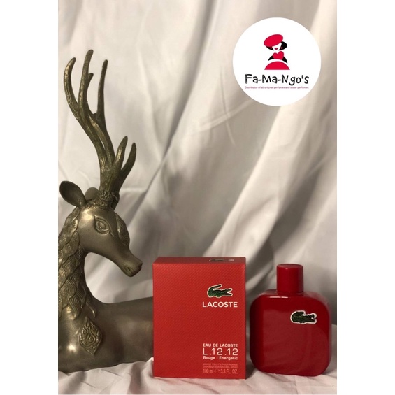 Lacoste rouge online energetic 100ml