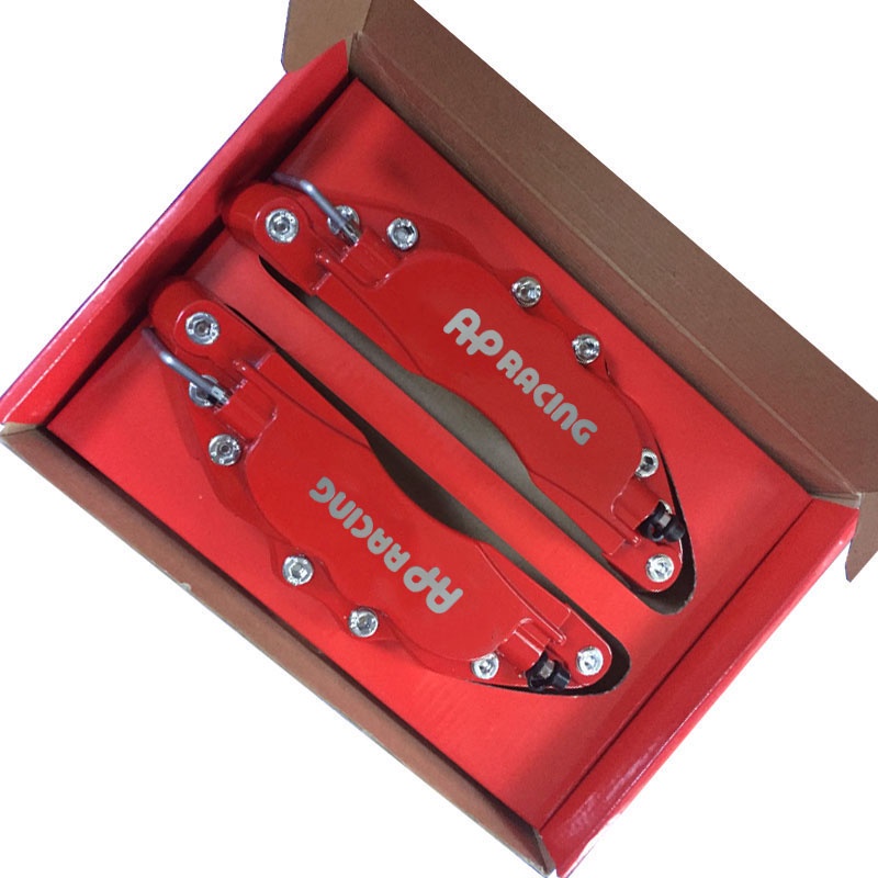 2 Pcs Aluminum Metal Brake Caliper Cover With AP Racing Sticker Logo ...