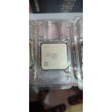 AMD Ryzen 5 3400G 3400GE processor tray type | Shopee Philippines