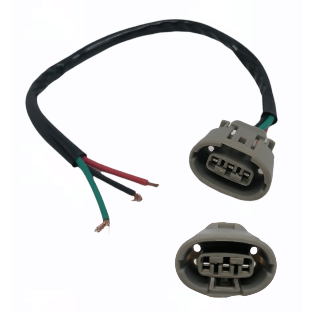 ALTERNATOR SOCKET 3 TERMINAL ( FEMALE ) (#83230) OVAL TYPE | Shopee ...