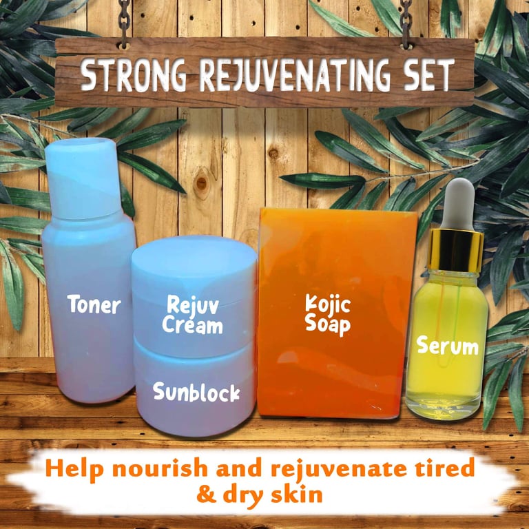 REJUVENATING SET with SERUM (REBRANDING) | Shopee Philippines